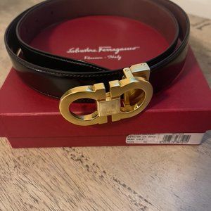 Men's Salvatore Ferragamo Reversible and adjustable Gancini Belt